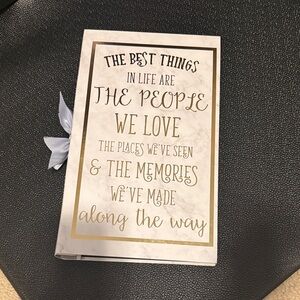 Inspirational Quote 4x6 Photo Album